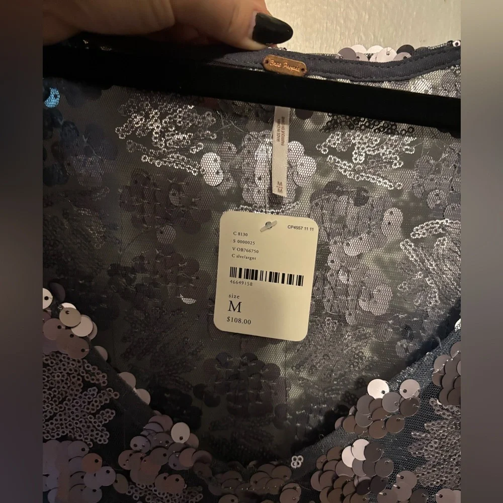 Free People sequin mini dress - Picture 4 of 7